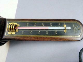 Vintage Tycos Dest or Tabletop Thermometer 7 3/4 