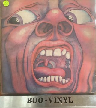 King Crimson - In The Court Of King Crimson Vinyl L.  P A2 - B4 Vg Con