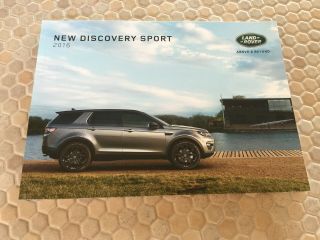 Land Rover Discovery Sport Prestige Sales Brochure 2016 Usa Edition