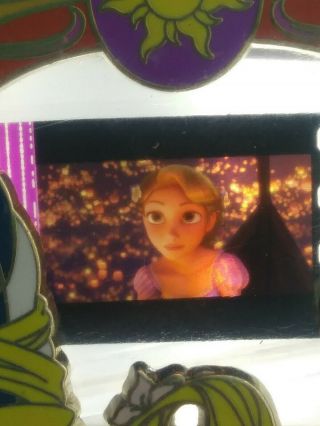 Piece Of Disney Movie Podm Limited Edition Pin Tangled Rapunzel Flynn Rider