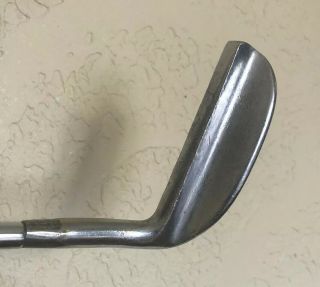 Vintage 60’s Wilson Designed By ARNOLD PALMER RH Golf Putter Leather Grip 3