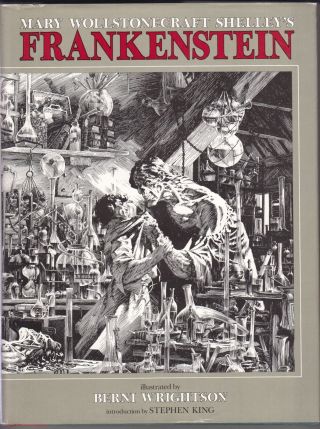 Frankenstein Illustrated By Bernie Wrightson,  1st Edition,  Hc,  1983 R