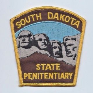 Uniform Patch South Dakota State Penitentiary Mt Rushmore Law Guard Usa