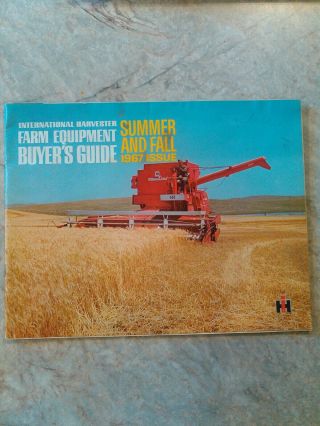1967 International Harvester Farm Equipment Buyer 