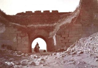 China Photos Beijing Juyongguan Pass Great Wall Pa - La - Ling Gate - 5 X Orig.  1900