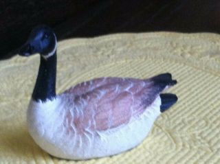 Vintage Goose Resin Figurine