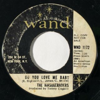 Masqueraders Do You Love Me Baby Northern Soul Promo 45 Hear