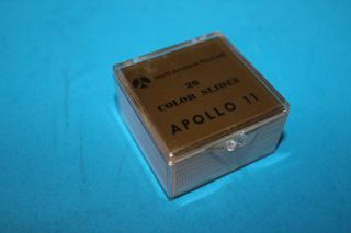 Box Of 20 Color Slides Apollo 11 North American Rockwell