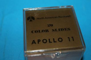 Box of 20 Color Slides APOLLO 11 North American Rockwell 2