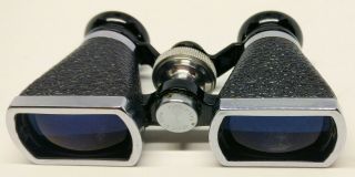 Vintage Square Ofuna Opera Binoculars With Leather Case 3 X 10 Coated Japan Made