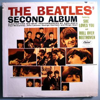 The Beatles Second Album Insanely Rare Orig 