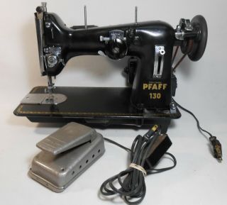 Update; Vintage Pfaff 130 Sewing Machine W/ Foot Pedal Made In W.  Germany 2