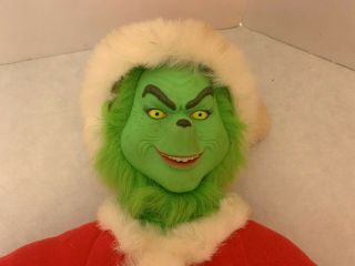 Playmate Toys 2000 How the Grinch Stole Christmas Talking - Transforming 2 - Face 2