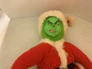 Playmate Toys 2000 How the Grinch Stole Christmas Talking - Transforming 2 - Face 3