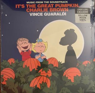 It’s The Great Pumpkin,  Charlie Brown Exclusive Yellow Moon Colored Vinyl
