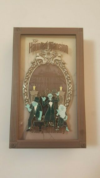 D23 Expo 2019 Wdi Mog The Haunted Mansion 50th Anniversary Jumbo Pin Le 250