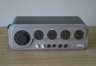 Vintage Quad Acoustical Qc Ii Mono Pre - Amp Control Unit With Mullard Tubes