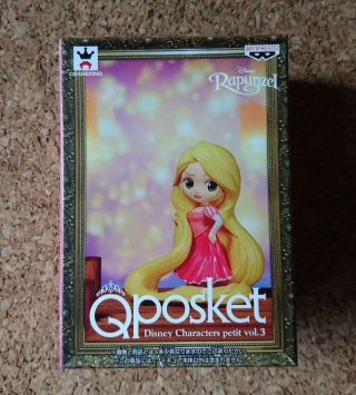 Q Posket Disney Characters Petit Vol.  3 Rapunzel Banpresto Qposket From Japan