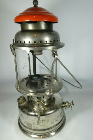 Old Vintage Radius No 119 Paraffin Lantern Kerosene Lamp.  Optimus Hasag Primus A