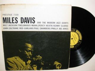Miles Davis And Modern Jazz Giants - W/ Monk - Prestige Mono Dg