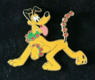 Disney Shopping Pluto Wearing Jingle Bells Pluto 