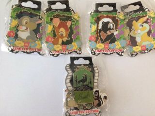Dsf Dssh Bambi 75th Anniversary Set With Surprise Pin Le 200