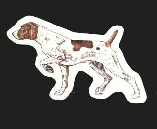 German Shorthaired Pointer Dog Pin Brooch Lightweight Jewelry