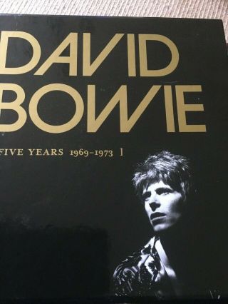 David Bowie - Five Years 1969 - 1973 Limited Edition Vinyl Box Set 11lps