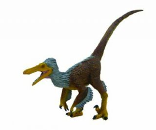 Favorite Dinosaur Velociraptor Fdw - 011 Soft Model Pvc Figurine Toy