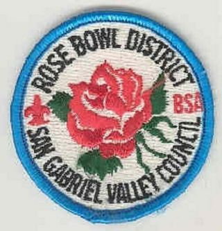 ⚜ Scouts Bsa Sgvc San Gabriel Valley Council Rose Bowl District - Glaac - 