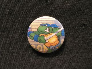 Mutant Ninja Turtles Vintage Button Pin Badge Uk Import Not Film Comics Shirt
