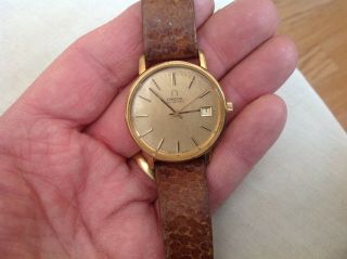Vintage Mans Omega Automatic Date Watch (fully)