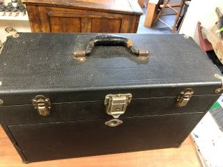 Vintage Gerstner Leatherette Machinist 7 drawer Tool Chest box 3