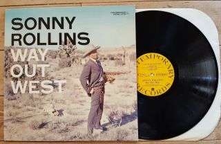 Sonny Rollins Way Out West Vinyl Lp Contemporary S7530 Stereo,