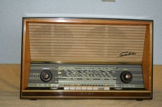 Saba Wildbad 100,  German Vintage Tube Radio,  Built 1959,  Restored