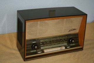 SABA WILDBAD 100,  german vintage tube radio,  built 1959,  restored 2