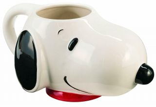 Peanut Snoopy Sculptured Ceramic Mug 16 Oz.  2019