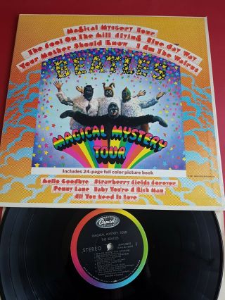 The Beatles Usa Stereo Magical Mystery Tour Vinyl Lp Gatefold Booklet 1967