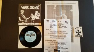 Warzone Lower East Side Crew Ep - Revelation Records (first Press)