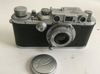 Vintage Leica D.  R.  P.  Camera Ernst Leitz Elmer F=5cm 1:3,  5 No.  328336