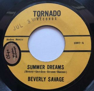 Monster Northern Soul 45 Beverly Savage How Can You Face The World 2
