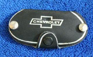 Leather Chevrolet Key Case Key Chain Accessory Camaro Impala Vette Truck Tahoe