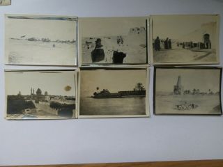 6 1920s Photos Of Baghdad Or Samarra,  Tigris,  Iraq,  Middle East