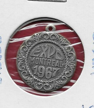 Expo 67 Sterling Silver Charm