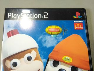 McDonald ' s Happy Meal Limited PlayStation2 Game PaRappa the Rapper Ape Escape 2