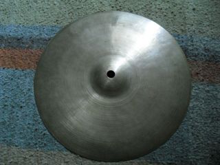 13 3/16 " Vintage K Zildjian Istanbul Hihat Hi Hat Top Cymbal 600g Wide Hole 13 "