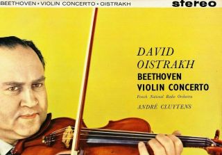 Sax 2315 B/s Ed1 Uk - Beethoven - Violin Concerto - Oistrakh / Cluytens - Nm
