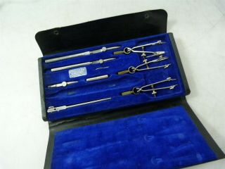 Vintage Dietzgen Compass Drafting Drawing Instrument Set (incomplete)