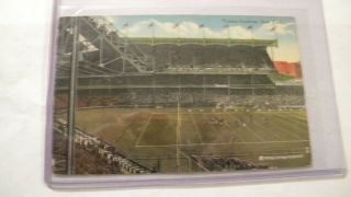 1923 Postcard Penn State Vs.  West Virginia Football Game At Yankee Stadium