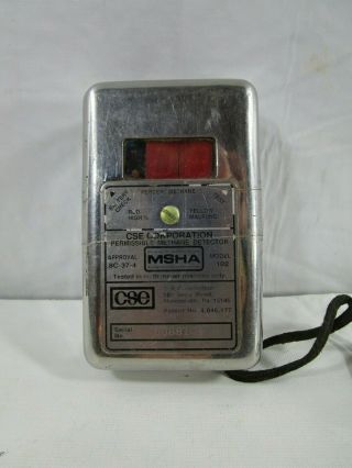 Vintage Msa Permissible Methane Spotter Coal Mining Methane Detector